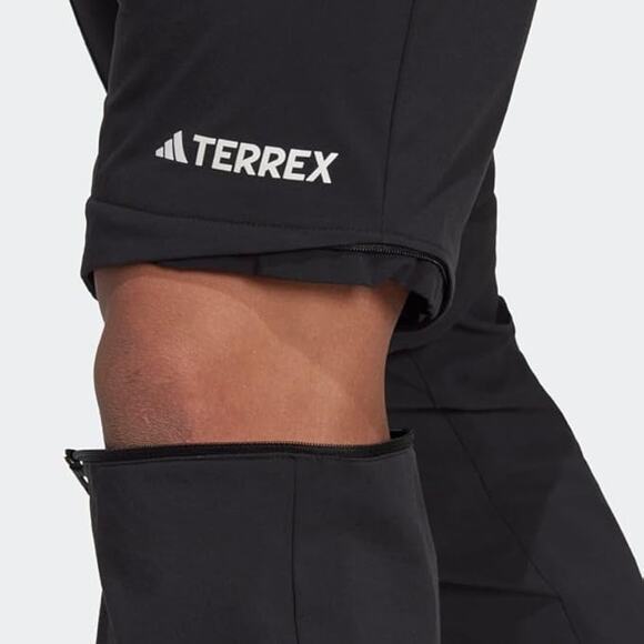 NWT adidas Terrex Utilitas Men's Hiking Zip-Off Pants Black Outdoor XLT - Picture 7 of 7